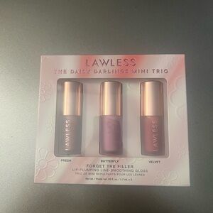 LAWLESS Daisy Darlings Mini Trio Lip Gloss Set - Presh, Butterfly, Velvet